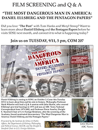 The Most Dangerous Man in America: Daniel Ellsberg and The Pentagon Papers