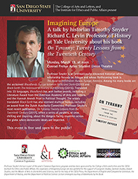 A talk by historian Timothy Snyder