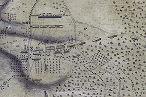 old map of revolutionary war