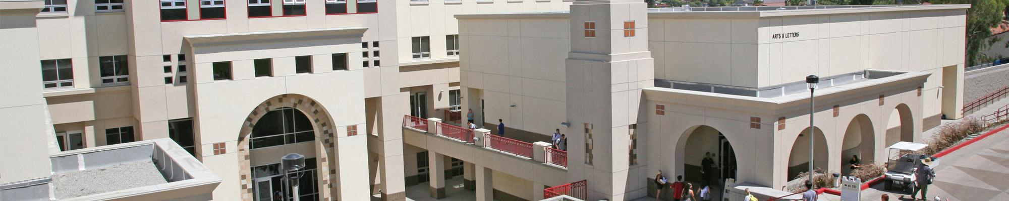 Arts and Letters building at SDSU