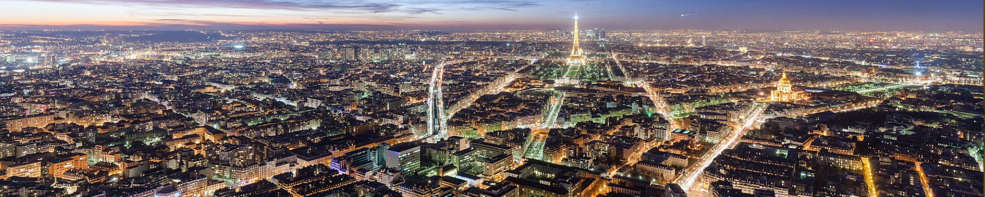 Paris at night