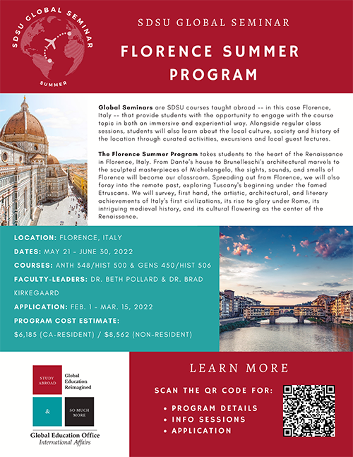 Florence Italy Program